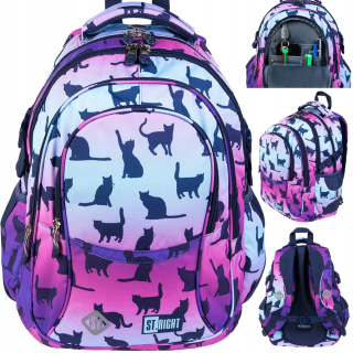 Školský batoh - St.right School Batoh School Bag pre dievčatá