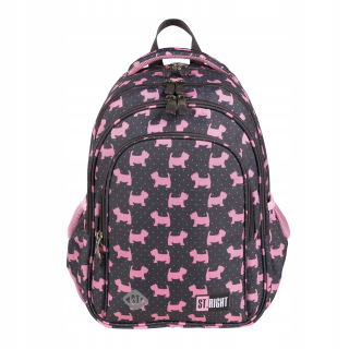 Školská taška, batoh - St.Right Backpack School Bags Dogs