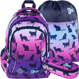 Školský batoh - St.Right Batoh School School Bag Spravidla pre dievča K