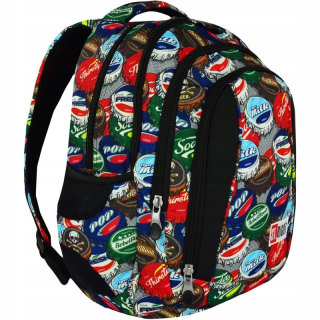 Školská taška, batoh - St.Right Backpack Youth Farebné čiapky čiapky