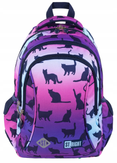 Školský batoh - St.Right Backpack School School Bag Ombre BP26