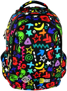 Školská taška, batoh - St.Right School Bathpack Dievčatá Svetlo 2855