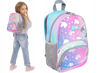 Školský batoh - Batoh St.right BP70 OMBRE UNICORN