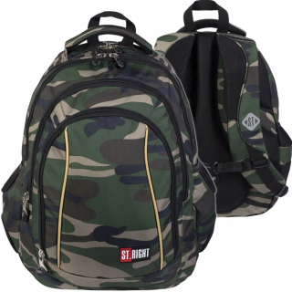 Školský batoh - Batoh St.Right School Batoh 4-CAMBER CAMO BP04