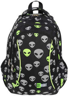 Školská taška, batoh - St.right School Batchpack BP26 Reflexné cudzincov
