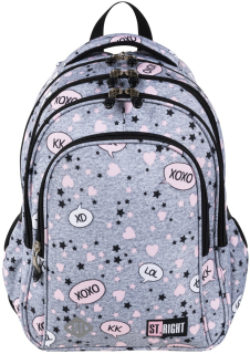 Školská taška, batoh - St.Right School Batchpack Youth BP58 Slang