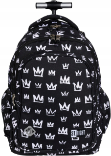 Školská taška, batoh - St.Right Backpack na školských kolesách TB01 Crown