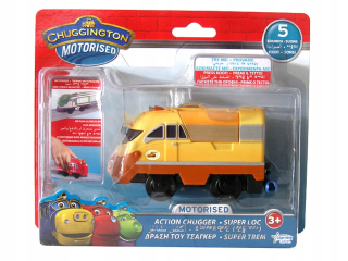 Chuggington Motorizovaný - lokomotíva SUPER mašinka
