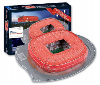 3D ŠTADIÓN Bayern Mníchov Allianz Arena PUZZLE