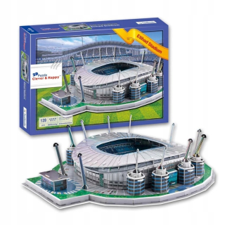 3D štadióne Etihad Stadium Manchester City Puzzle