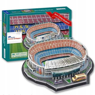3D Nou Camp Stadium FC Barcelona puzzle
