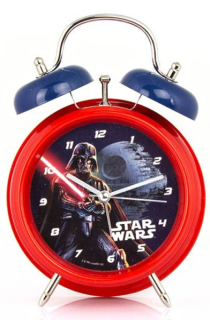 Detské hodiny do izby - Star Wars Alarm Clock pre deti, Star Wars Clock