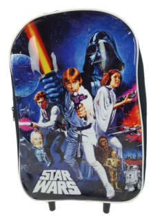 Detský kufor - Star Wars Star Wars Suitcase na kolieskach Bathpack