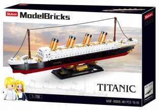 Stavebnica - TITANIC LOĎ 481 BLOCKS separovaných Sluban
