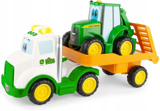 Riadený ťahač s 18M + Tomy John Deere
