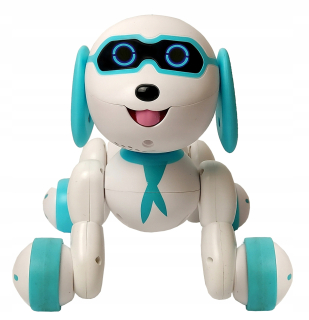 Riadený pes. Robot Fafik hovorí