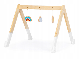 Gymnastické Educational Stand Drewninay + hračky