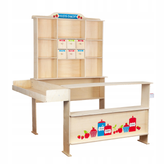 Booth SHOP Drevený veľký dom KINDERGARTEN krámy