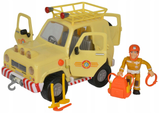 Hasič Sam Jeep Rescue Guard Figurine + AKC