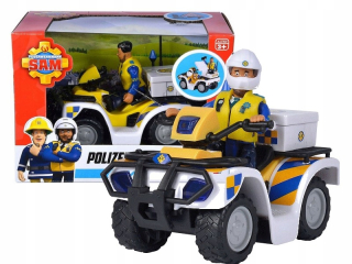 POLICE hasič QUAD SAM s postavou Malcom