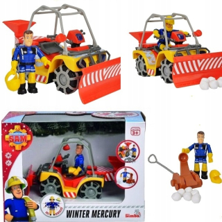 Hasič SAM SNOW QUAD + MERCURY FIGÚRKA SAMA