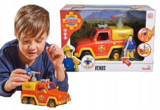 Hasič Sam hasičský voz Venus s postavou