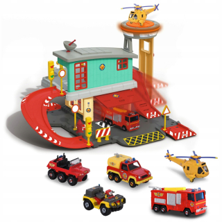 Fireman Sam Rémi sada + 5 vozidlá Jupitera