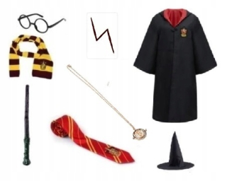 Kostým maskuje Harry Potter set 135