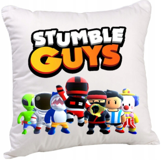 Detský vankúš - Stumble Guys Game Game Game 40x40 cm 3161