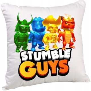 Detský vankúš - Stumble Guys Špeciálny vankúš na pokožku 40x40 cm 3162
