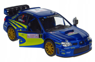 Subaru Impreza WRC 2007 kovový model 1:36
