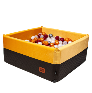 DRY POOL gule s eko-square zamatovej 350PIŁEK