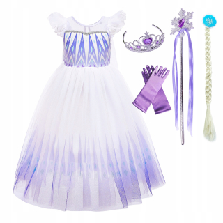 Elsa Frozen - Elsa 140 Elza Frozen Dress 2 9-10 rokov