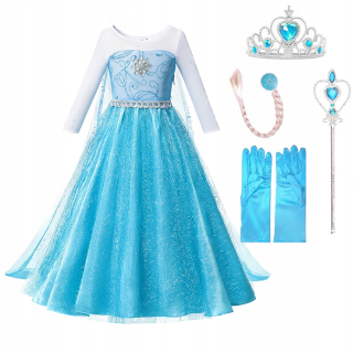 Elsa Frozen - Elsa Elsa Frozen Dress 98 104 2-3 roky