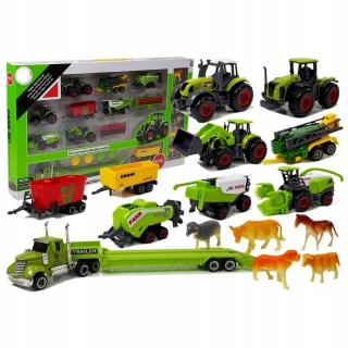 SUNQ Hračky Poľnohospodárske stroje SET R210315 136 / X