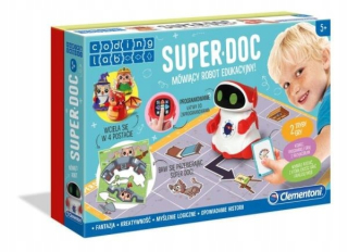 Super doc hovorí vzdelávacie robota a učí