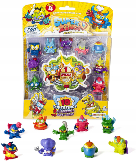 Super zings - Super Zings 10 Figurines 4 Gold Series Super Veci