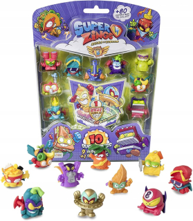 Super Zings -  Super Zings Series 5 - sada 10 figurín + 1 zlato