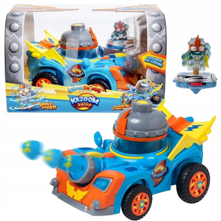 Postavička - Super Zings Things Auto Kazoom Racem + Figurine Kid