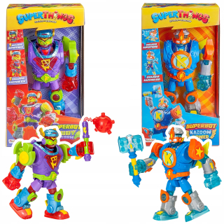 Postavička - Super Zings Things Robot Kazoom Power and Fury Storm