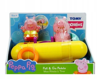 Peppa Pig plávajúce PONTON s figúrkami