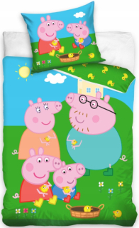Detský set paplón, vankúš - Bavlnená prikrývka 100% 100x135 40x60