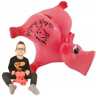 Detská pokladnička - Piggy Bank Large Piggy Bank + váš nápis (SK6)