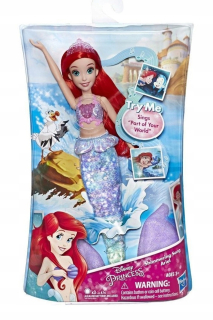 Mermaid Arielka spev bábika Ariel Hasbro