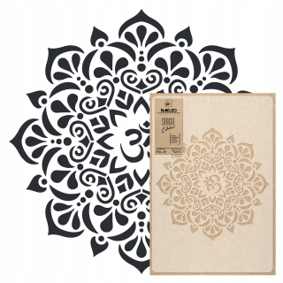 Viacnásobná maliarska šablóna / 45x65 / om mandala