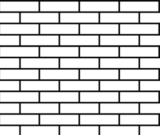 Šablóna maľovanie stenu - Self -adhézne tehlové štandardné štandardné 5 ks.