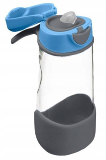 Šedá fľaša s Triane náustkom 450 ml B.box