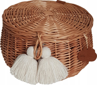 Prútený prútený prúžok boho