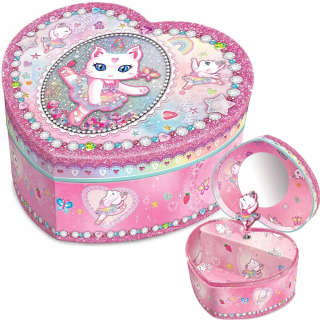 KRABIČKA S MUSIC BOX KRABIČKOU CAT BALERÍNY