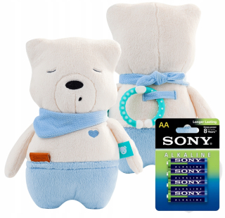 SZUMIŚ hučanie BEAR na hluk plyšová SEN kolíky